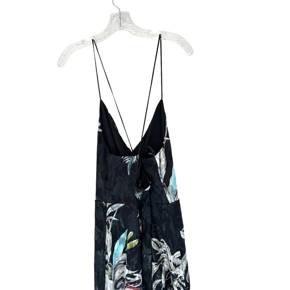 NWT Black Halo Floral Blidge Burnout Printed Sleeveless Formal Maxi Gown Size 12 - Picture 9 of 14